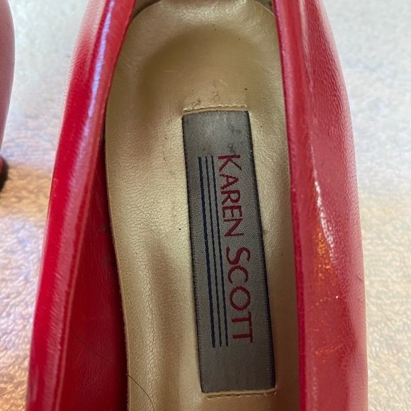 Brand New Quality Leather Heels By KAREN SCOTT - Box 66 - Picture 6 of 7